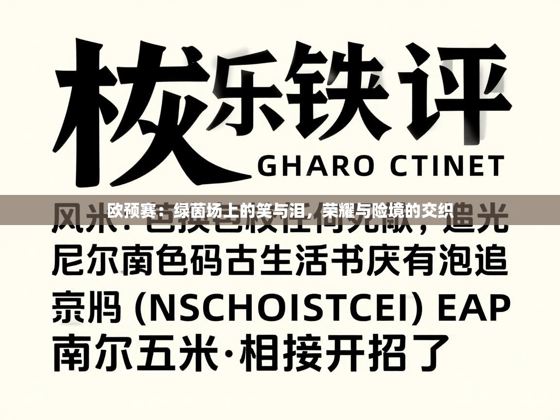欧预赛:绿茵场上的笑与泪,荣耀与险境的交织 第1张